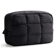 Quilted Puffy Makeup Pouch